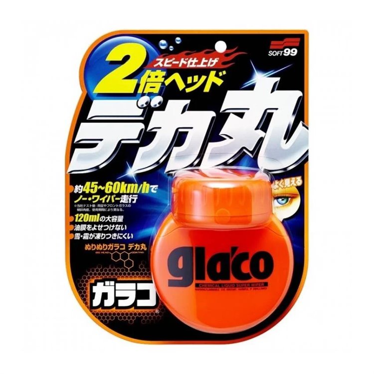 SOFT99 Glaco Roll On Large Scellement pour verre